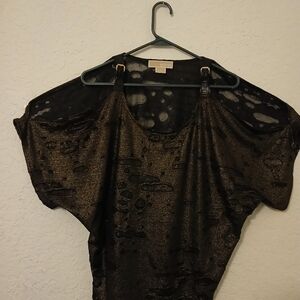 Womens Michael Kors Short Sleeve Shirt